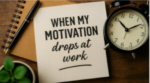What I Do When My Motivation Drops at Work